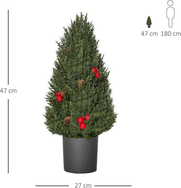 Immagine prodotto Jamb Mini cipressi dell'albero di Natale
