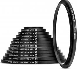 Produktbild K&F Concept Satz Reduzierringe für 11-in-1-Filter (Obektivfilter Halter)