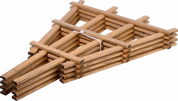 Produktbild Dobar Blumentopf-Rankhilfe "Vieste" aus Holz, 4er Set, Gr. XL (59 cm, 1.40 cm)