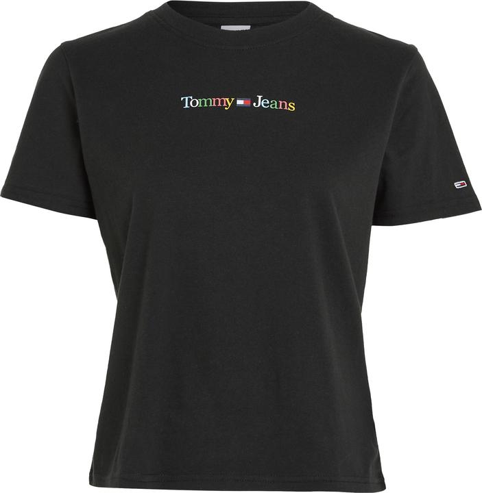 Tommy Hilfiger Tjw Reg Color Serif Linear Damen T-Shirt (XS)