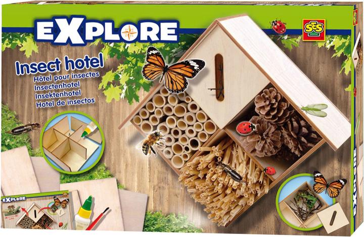 Image du produit Ses Bricoler des insectes d'hôtel (Abeilles sauvages, Abeille, Guêpes creuseuses, Chrysanthèmes)