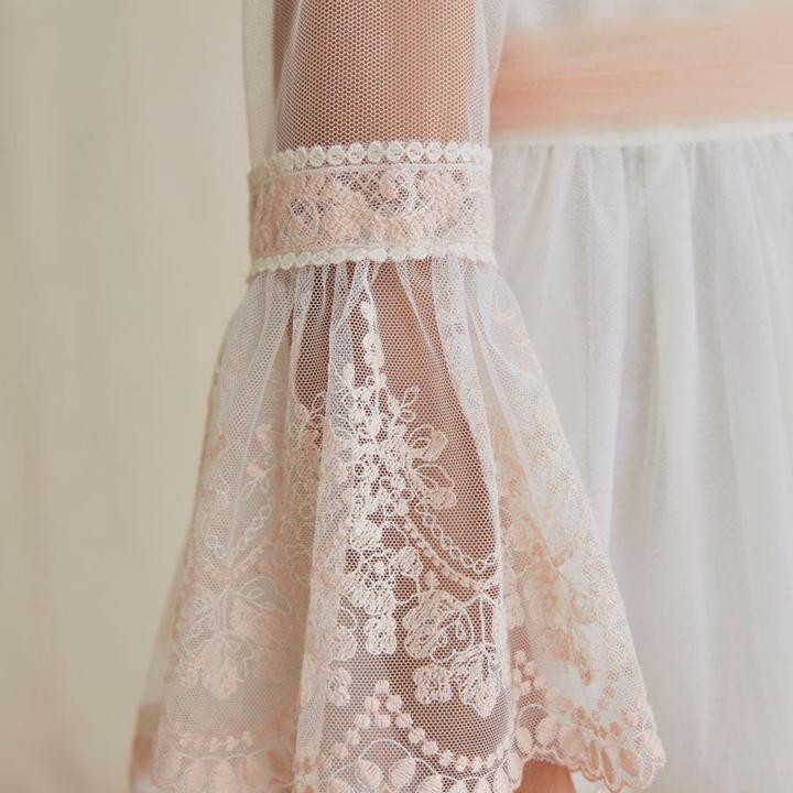 Image du produit Abel & Lula Dentelle romantique Saumon (122)