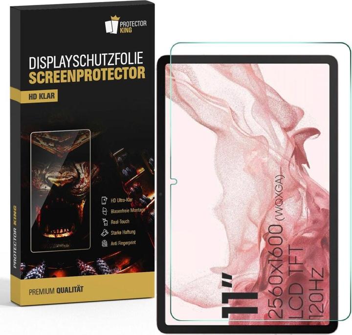 Actual product image Protectorking 1x Displayschutz HD Klar Full Cover (1 Piece, Galaxy Tab S9 Ultra)