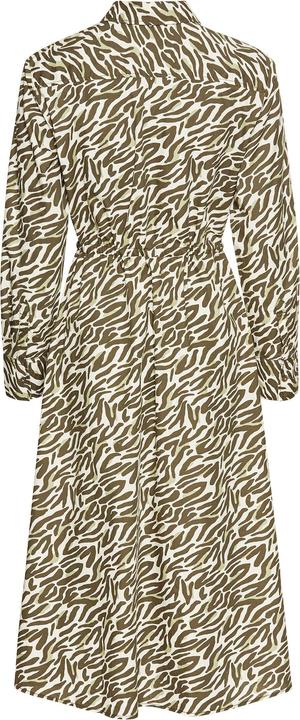 Produktbild Camel Active Langes Hemdblusenkleid mit Allover-Print (XL)