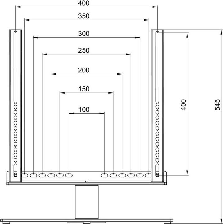 Produktbild Cavus drehbarer TV Stand - 32"- 42" - Vesa max. 400x400 (Universal, 42", 30 kg)