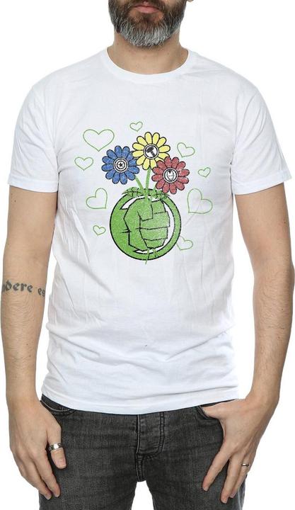 Image du produit Mens Hulk Flower Fist T-Shirt (S)
