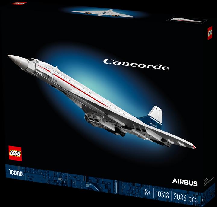 Actual product image LEGO Concorde (10318, LEGO Icons, LEGO Rare Sets)