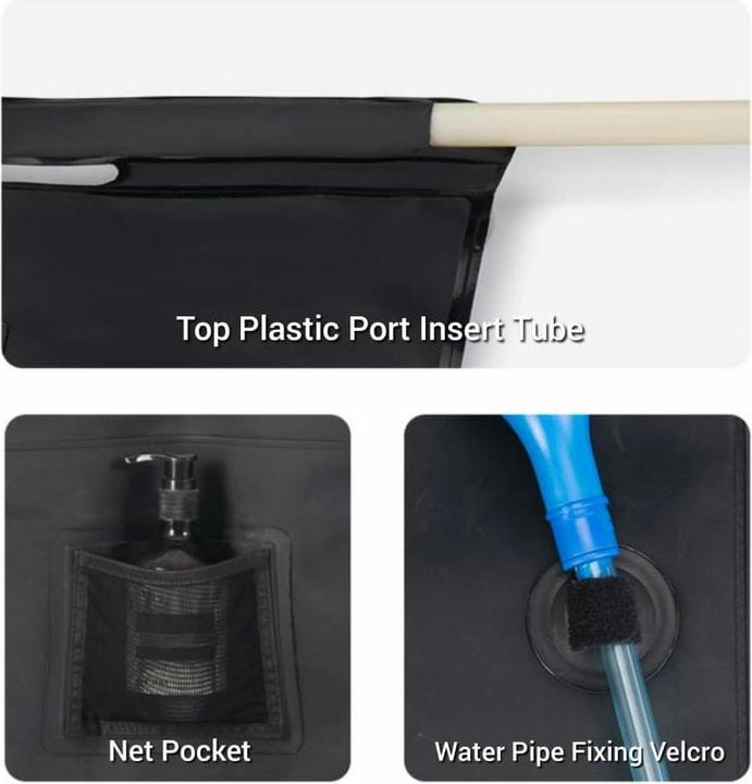 Image du produit Naturehike Douche solaire nh21sj032-noir