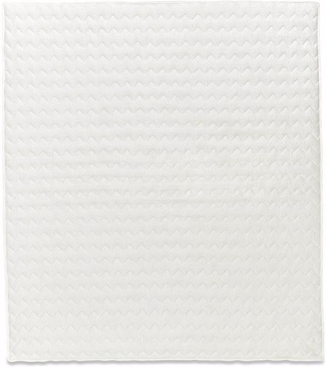 Actual product image Loberon Topper Danisar white (180 x 200 cm)