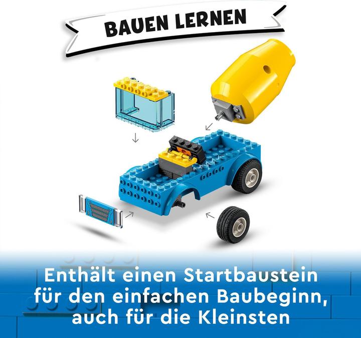 Immagine prodotto LEGO Betoniera (60325, LEGO City)