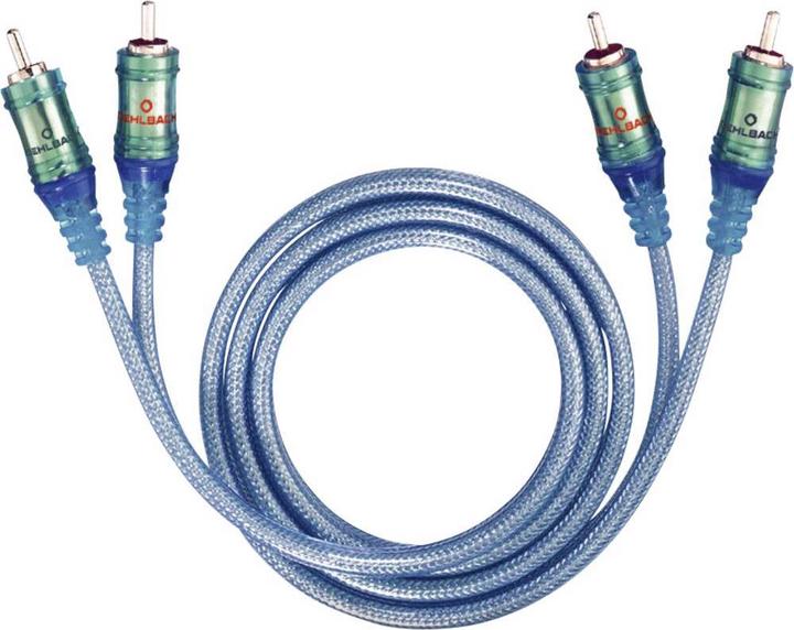 Produktbild Oehlbach NF Audio Cinchkabel ICE BLUE, 2 m (2 m, Cinch)