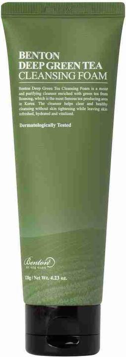 Image du produit Benton mousse nettoyante deep green tea (Mousse, 120 ml)