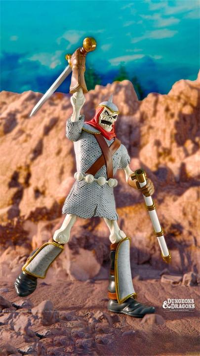 Actual product image Super7 Dungeons & Dragons Ultimates action figure Dekkion the Skeleton Warrior 18 cm