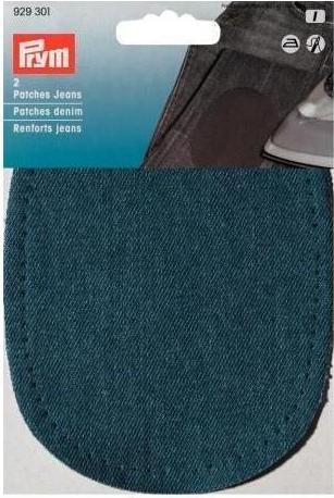 Actual product image Prym Application 10 x 14 cm Blue, 2 pieces (2 x)