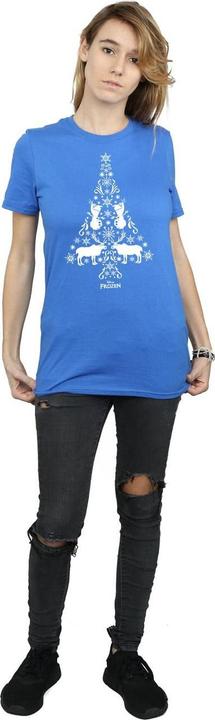 Immagine prodotto Disney Frozen Christmas Tree Maglietta Ampia Donna (L)