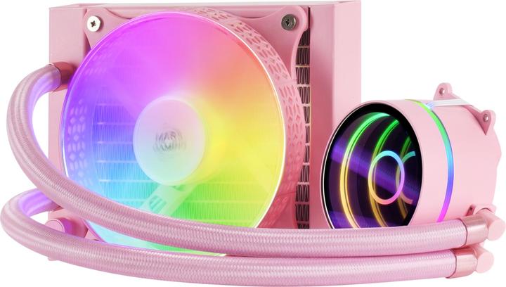 Actual product image Mars Gaming Kit Watercooling Aio Ml-One RGB - 120mm (Rose)