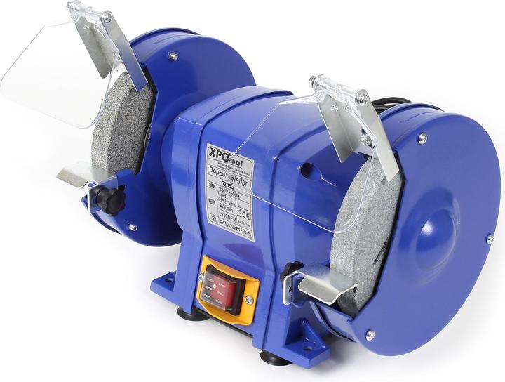 Immagine prodotto Wiltec Smerigliatrice doppia 250W Ø150mm Smerigliatrice Smerigliatrice Blocco di smerigliatura (Tritacarne da banco, 250 W)