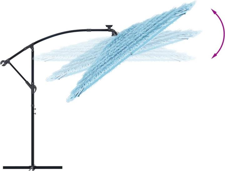 Actual product image VidaXL Parasol with mast (2.90 m)
