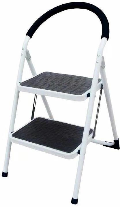 Haushalt 2 STEP STEEL LADDER BL-C102 WHITE