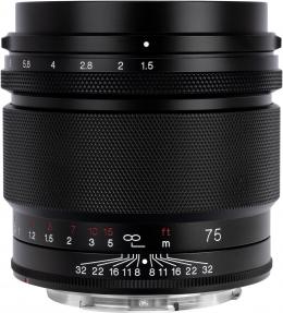 Actual product image Voigtländer Nokton 75mm / 1.5 asph. black (Canon RF, full size)