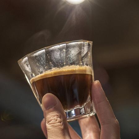 Actual product image Sellmer 120ml Twisted Cortado Glass (clear), Urban Glass (120 ml, 1 x)