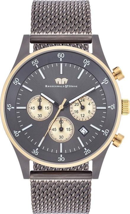 Actual product image Mens Chronograph Goodwill Stainless Steel Anthracite - 30020 (Chronograph, 43 mm)