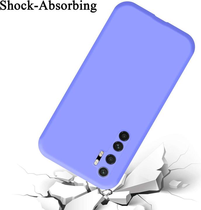Actual product image Cadorabo Bumper Case for Xiaomi Mi NOTE 10 LITE TPU Liquid Silicone Cover for Xiaomi Mi NOTE 10 LITE (Mi Note 10 Lite)
