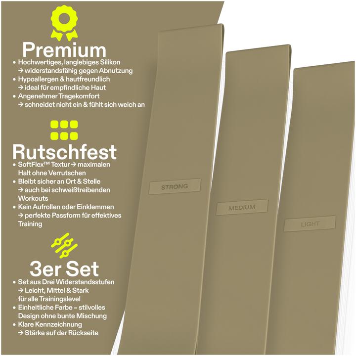 Immagine prodotto Omnana Fascia fitness SoftFlex (0.30 m, Light)