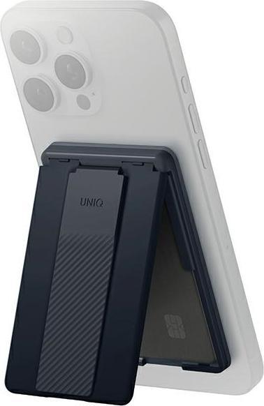 Produktbild Uniq Heldro ID magnetyczny portfel z podpórką i opaską granatowy/navy (storm blue)