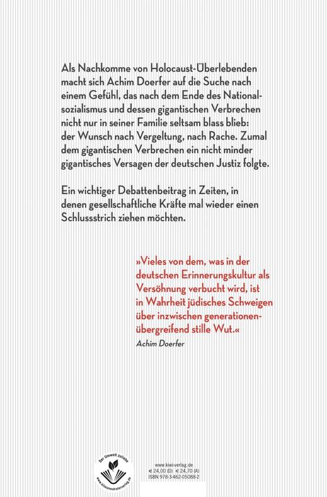 Immagine prodotto Irgendjemand musste die Täter ja bestrafen (Tedesco, Achim Doerfer, 2021)