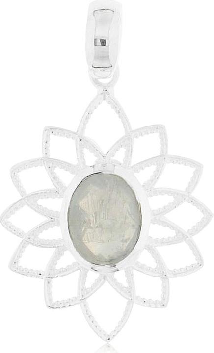 Produktbild Leyda Anhänger Blüte (Silber 925, Stein)