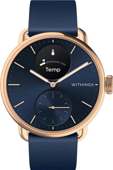 Image du produit Withings HWA10-model 6-All-In ScanWatch 2 rose gold blue (38 mm)