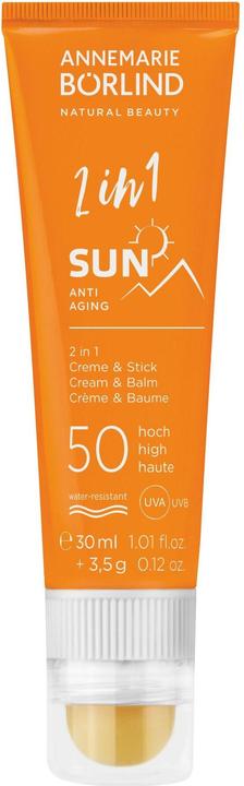 Annemarie Börlind 2in1 Sonnencr Lichtschutzfaktor 50 (Sonnencreme, SPF 50, 30 ml, 30 g)