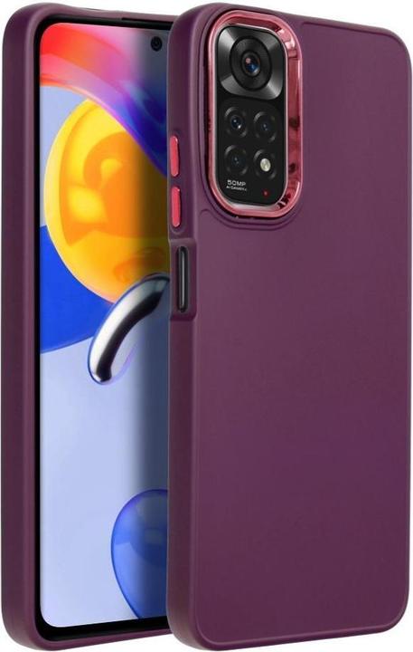 Produktbild OEM Back panel cover FRAME Case for XIAOMI Redmi Note 11 / 11S purple (Xiaomi Redmi Note 11, Oppo A11s)
