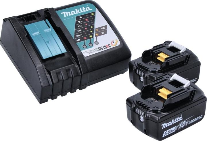Actual product image Makita DLX 2283 TJ Battery Combo Kit DHP 485 Cordless Impact Drill + DTD 153 Cordless Impact Wrench + (Rechargeable battery operated)