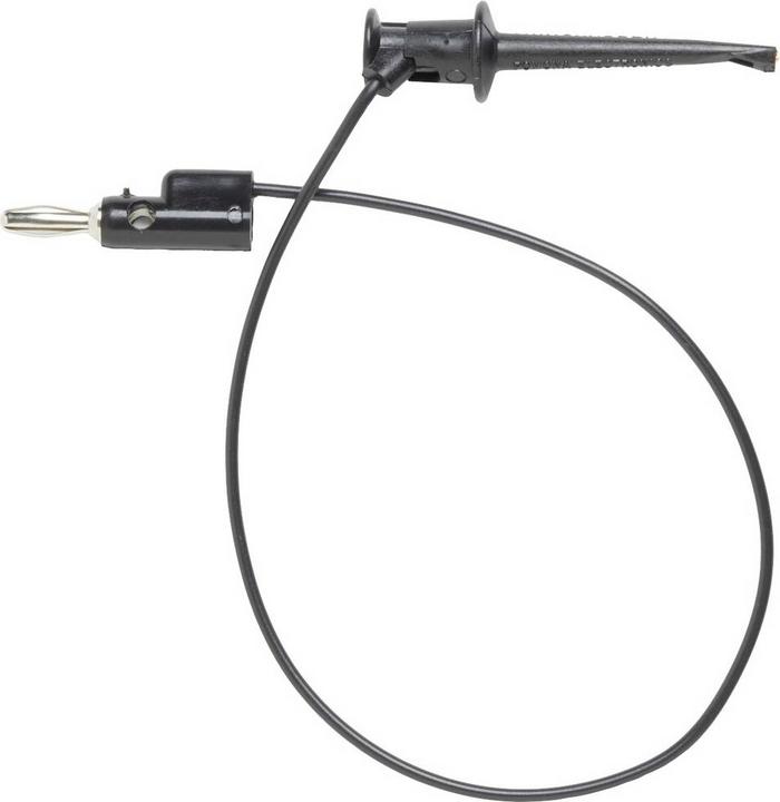 Productafbeelding Pomona Electronics Minigrabber testklem voor het stapelen van bananenplug patchkabels in 36″ lengte.