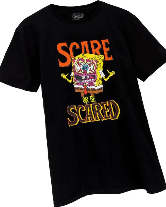 Image du produit Spongebob Squarepants - T-shirt SCARE OR BE SCARED - Homme (XXL)