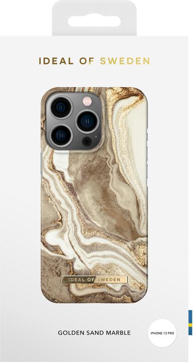 Produktbild iDeal Of Sweden Designer Hard-Cover Golden Sand Marble (Apple iPhone 13 Pro)