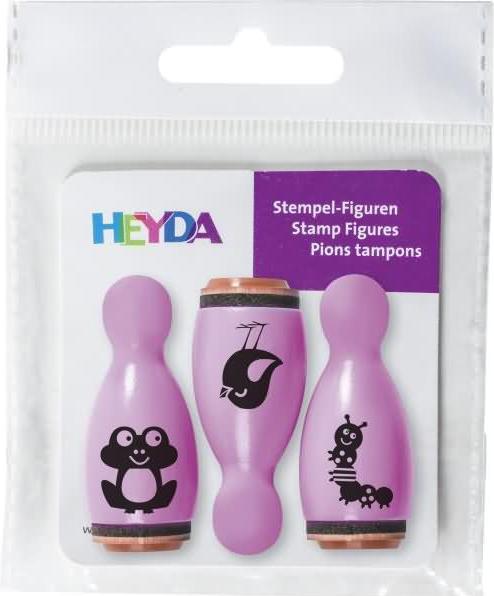 Image du produit Heyda Figurines à tamponner "animaux