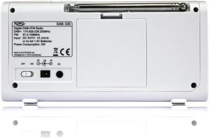 Produktbild Xoro DAB 100 (FM, DAB+)