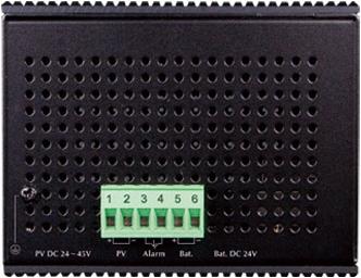 Produktbild Planet Industrial Solar Power 5-Port Managed Switch 4-Port (5 Ports)