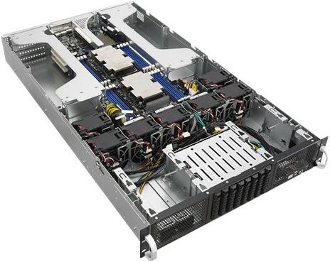 Produktbild ASUS Server BAB Rack 2U/2CPU ESC4000 G4S PSU redundant (Rack Server)