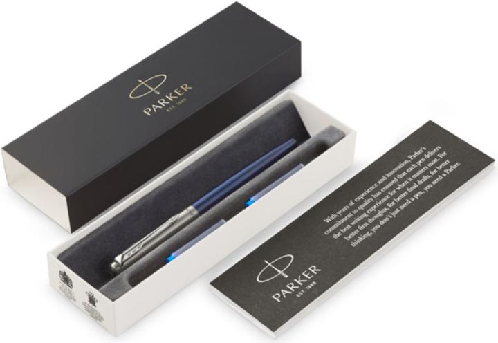 Produktbild Parker Füller JOTTER Royal C.C. Geschenk M (Blau, Schwarz, Edelstahl, 1 x)