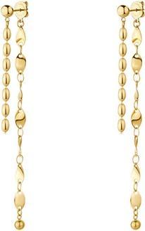 Brosway - Decent gold plated earrings 2 in 1 Essential BNL082 (Gold)