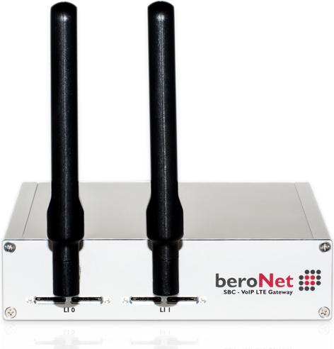 Produktbild Beronet 4 x LTE, 2 x LAN/WAN 1U, VoLTE