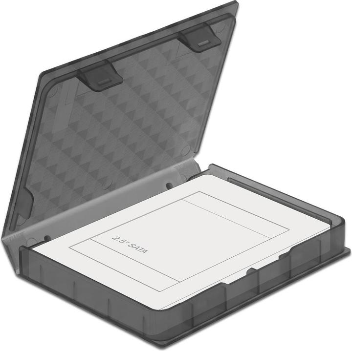 Image du produit Delock Boîte de protection pour 2.5? HDD / SSD gris