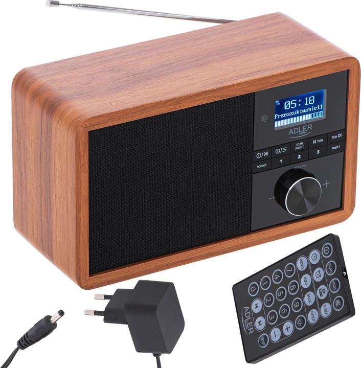 Image du produit Adler AD 1184 (FM, DAB+ DAB, AM, Bluetooth)