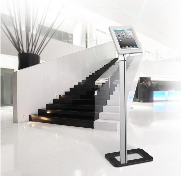 Actual product image Techly Floor stand for iPad/tablet, lockable