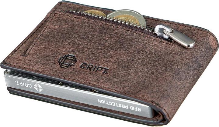 Actual product image Cript 2.25 Card holder with coin pocket