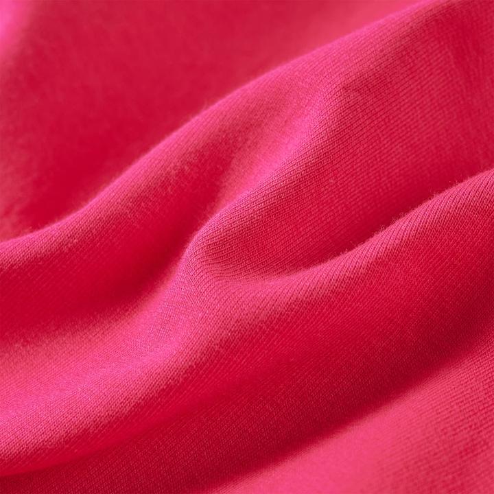 Immagine prodotto VidaXL Felpa da bambino rosa brillante 128,Materiale: 95 % cotone. 5 (128)